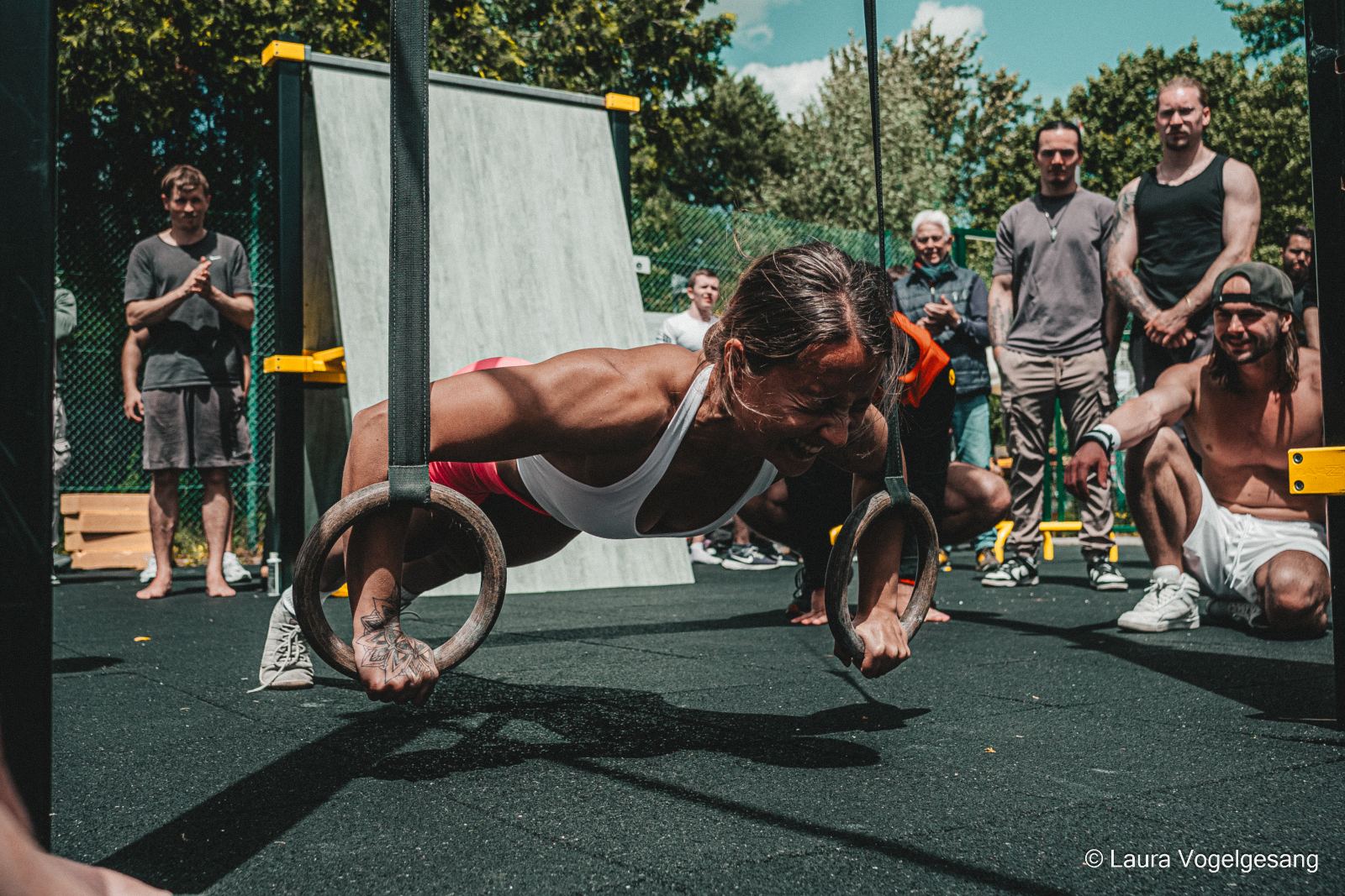 Ring-Push-Up als Showcase