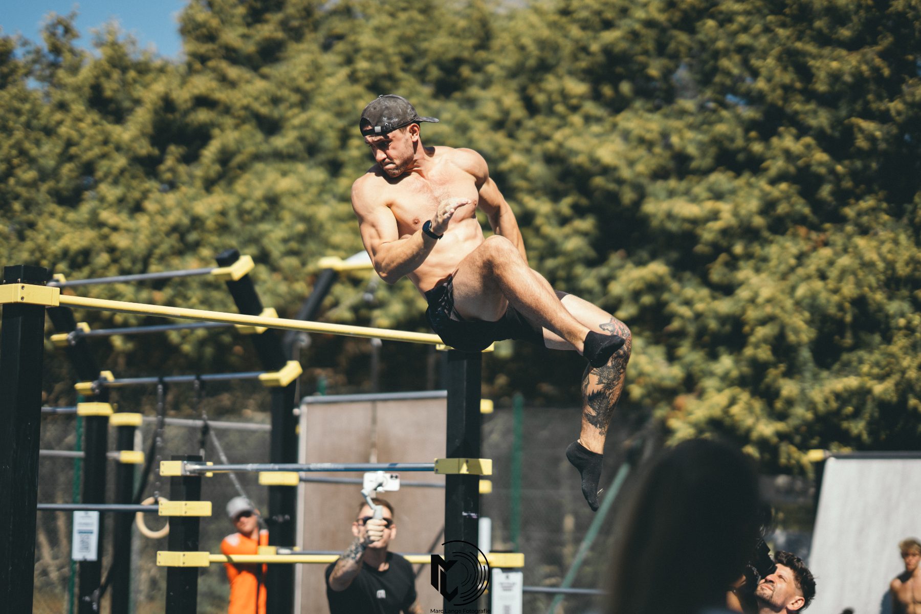 Freestyle-Combo im Sonnenlicht