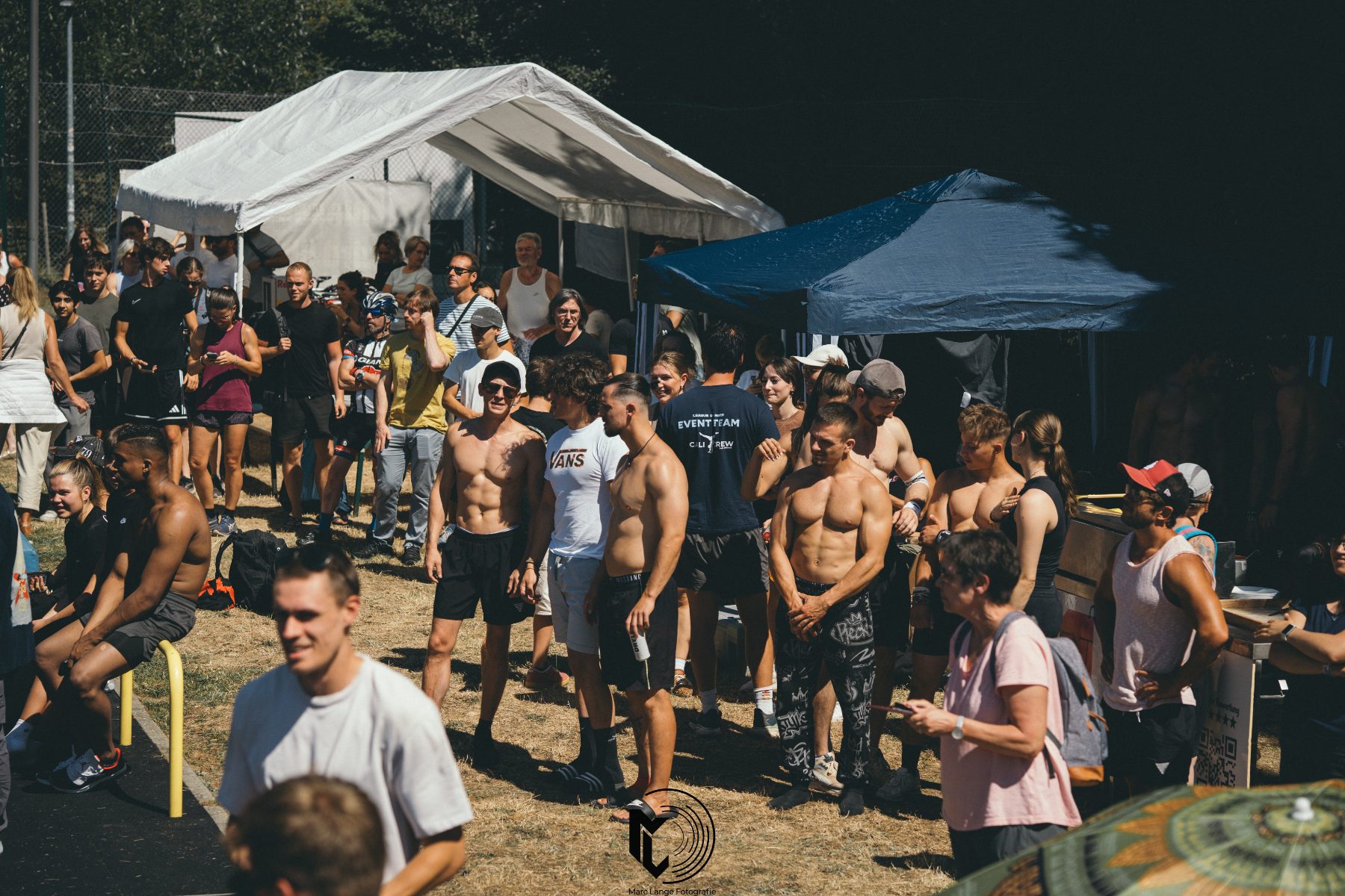 Voller Park: Publikum bei den Battles
