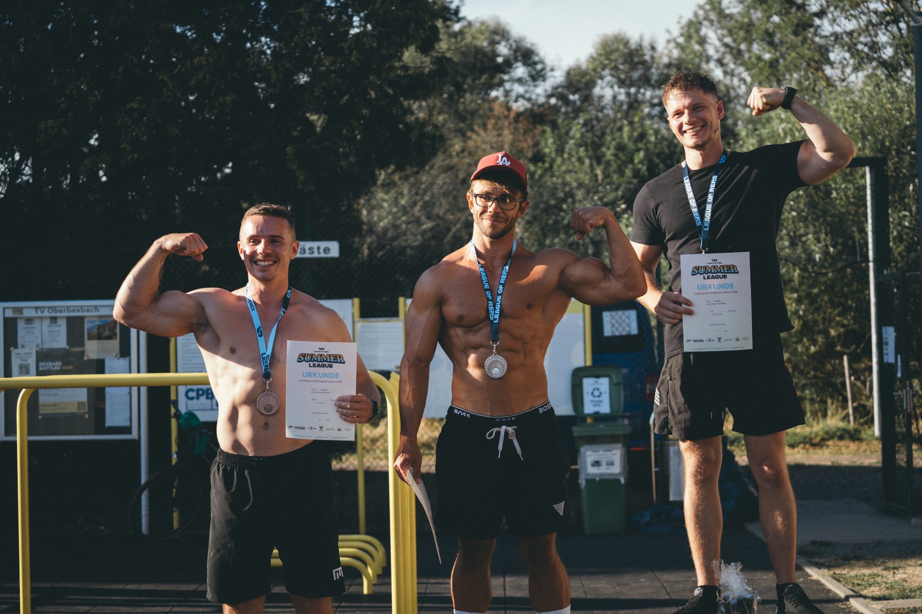 Summer League: Podium der Männer