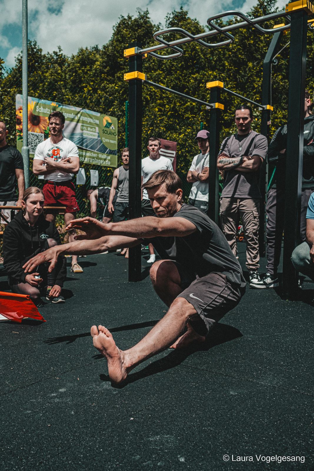 Pistol Squat im Wettkampf